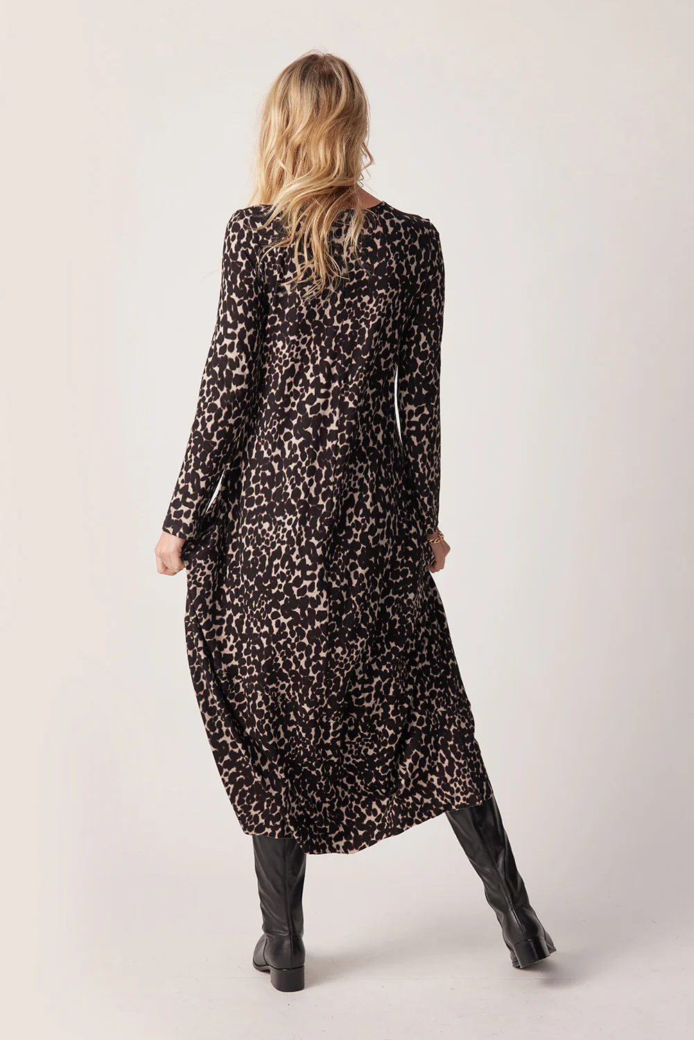 Lemon Tree Mariam Dress - Animal Print - Image 2