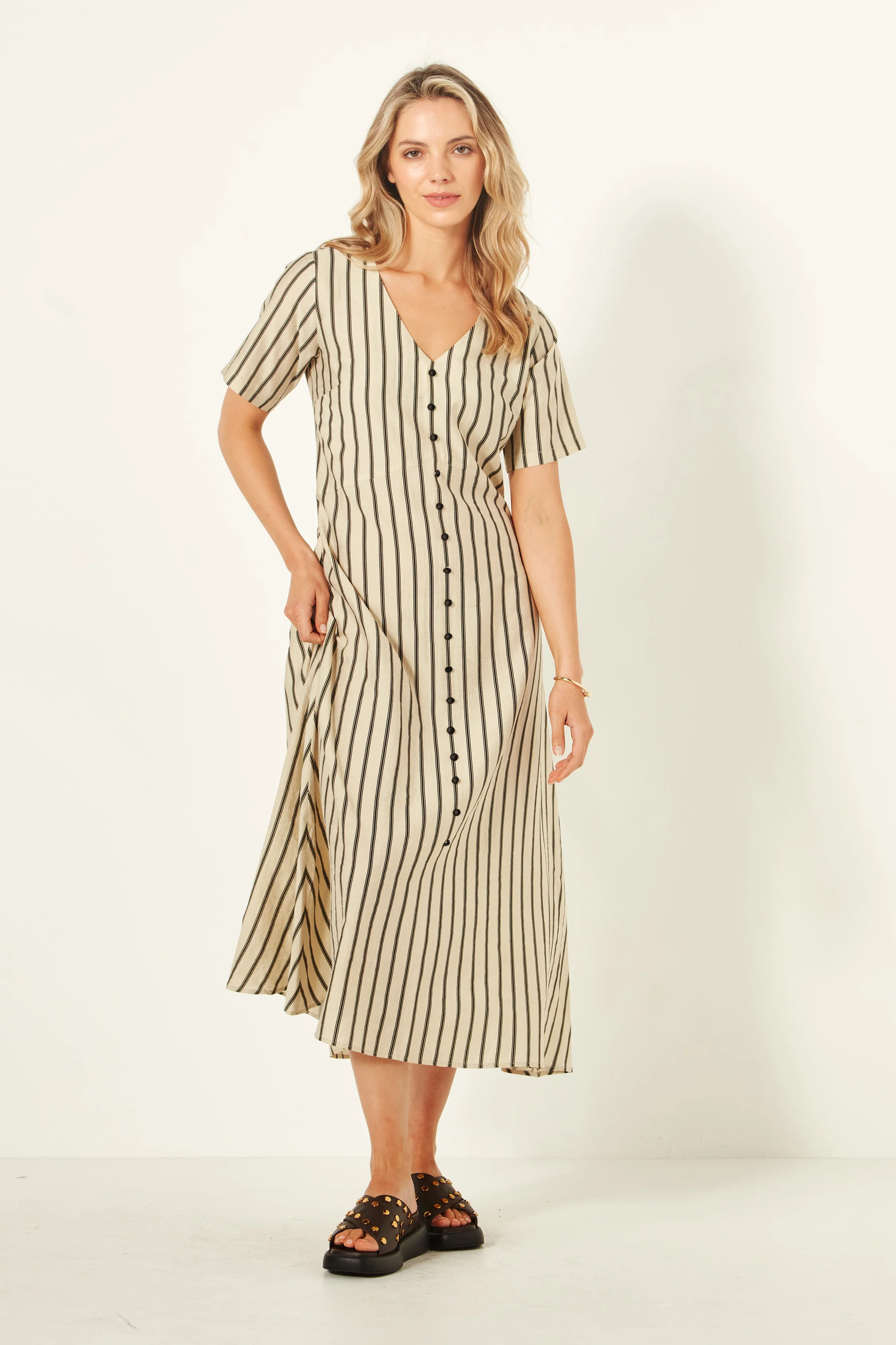 Lemon Tree Marta Dress Sand - Image 2