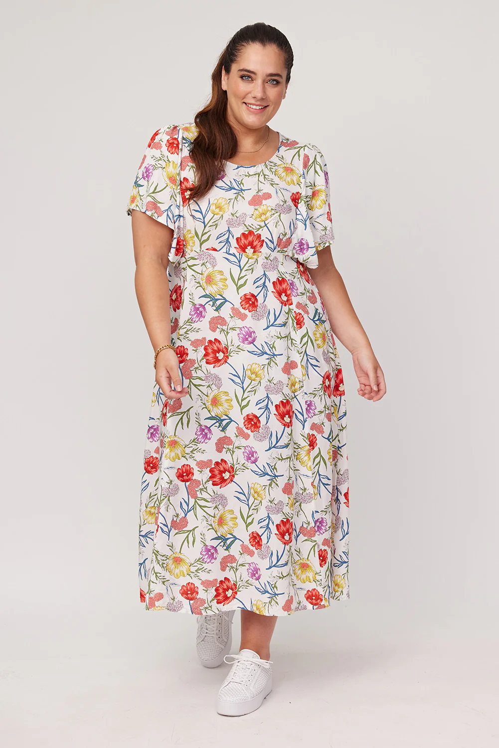 Lemon Tree Mavis Dress - Cream - Image 2
