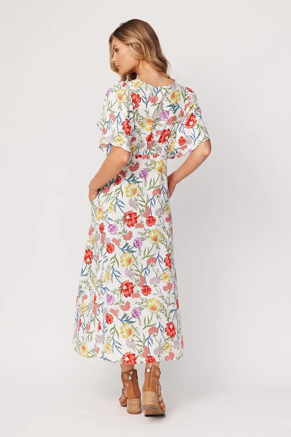 Lemon Tree Mavis Dress - Cream - Image 5