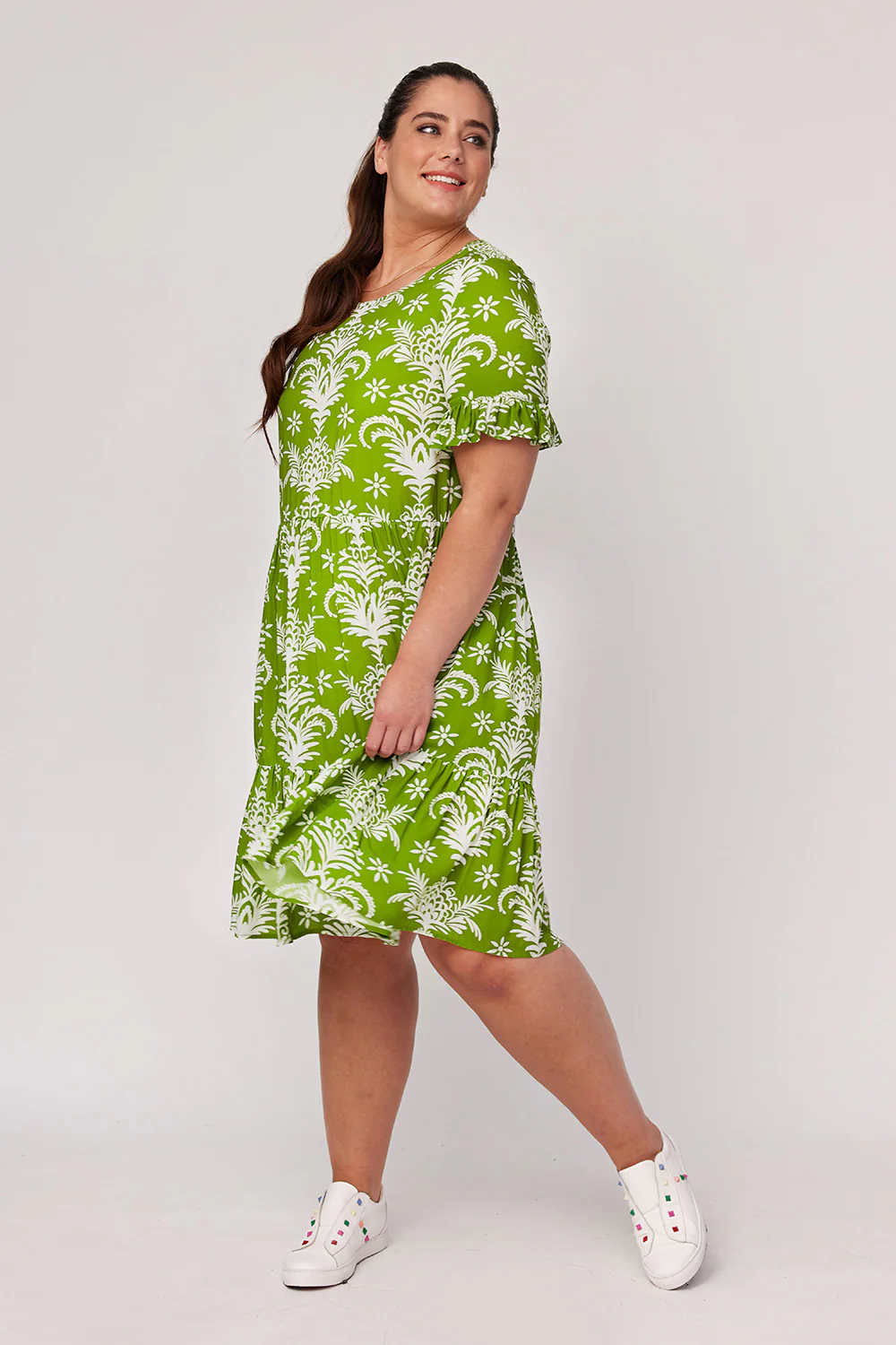 Lemon Tree Meryn Dress - Apple - Image 6