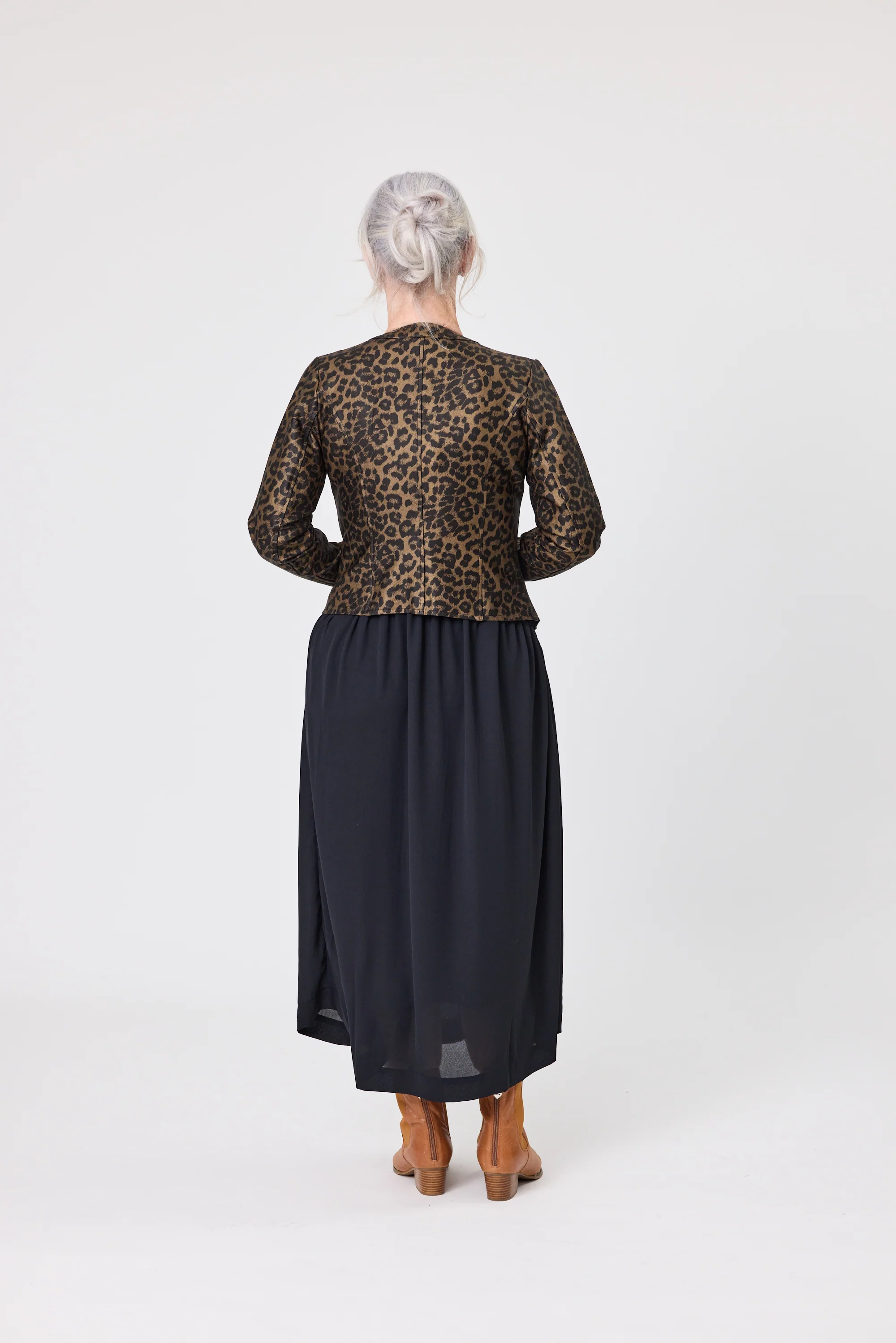Lemon Tree Mika Jacket Toffee Leopard - Image 3