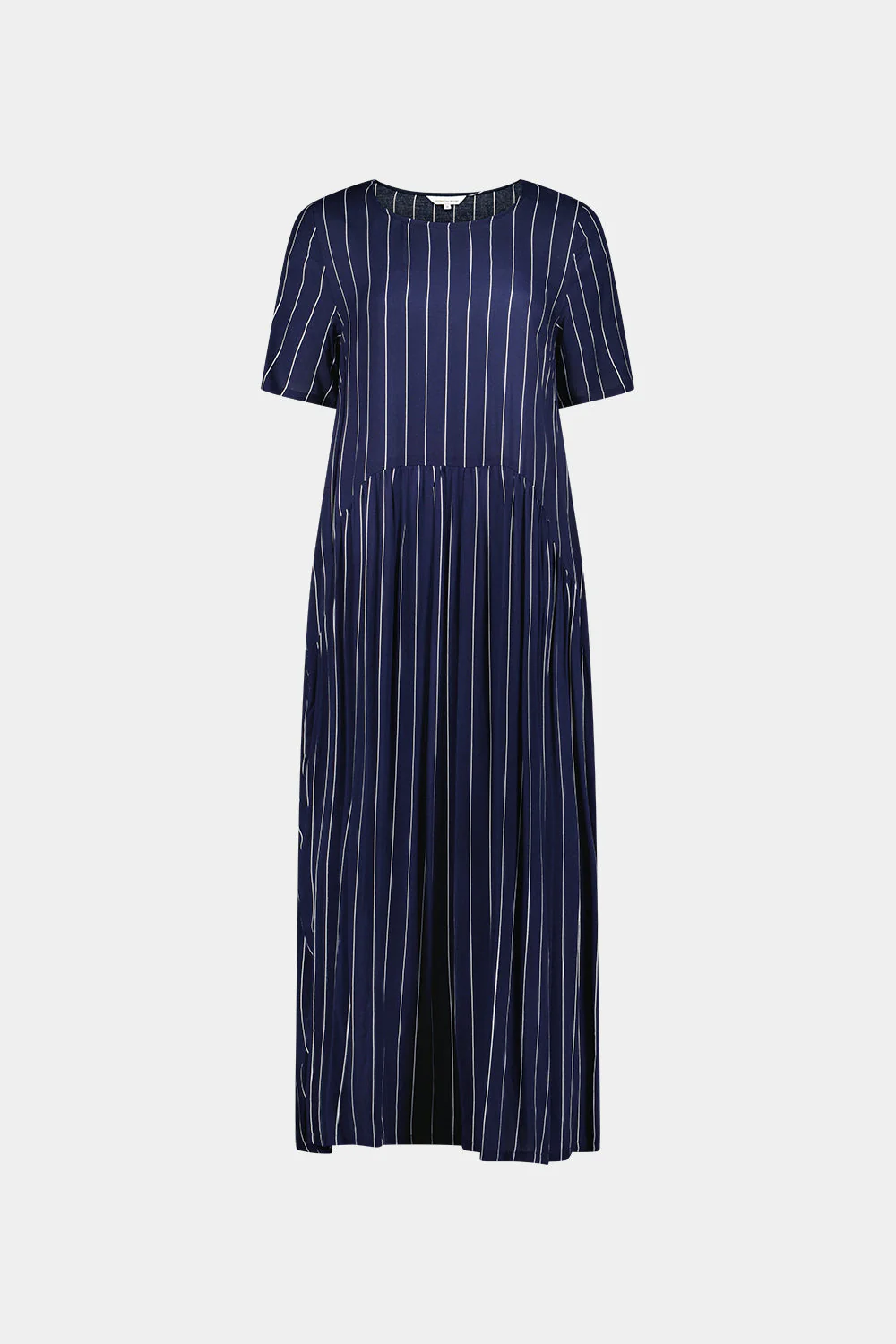 Lemon Tree Monroe Dress Navy Stripe - Image 2