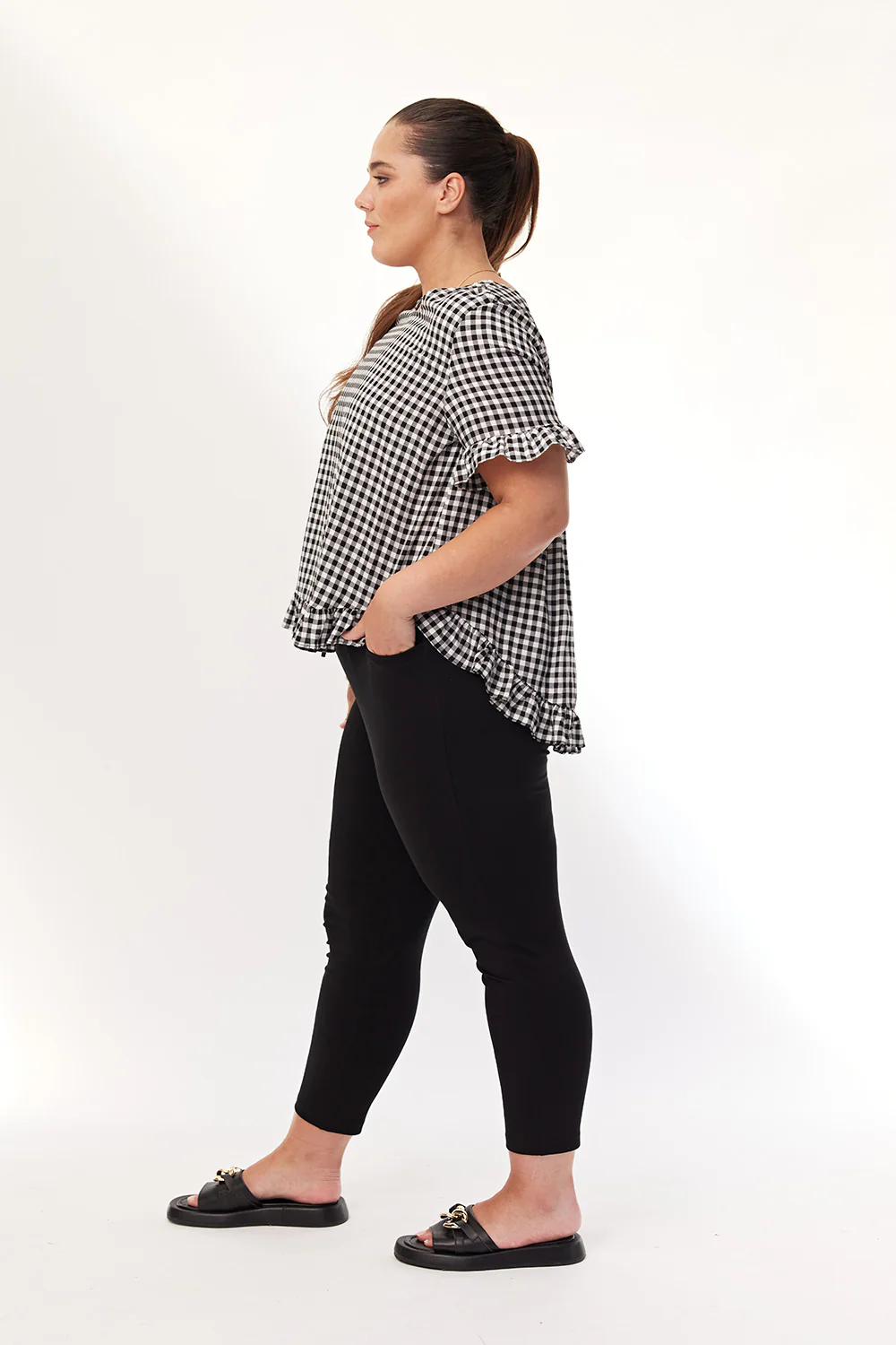 Lemon Tree Mya Pant - Black - Image 4