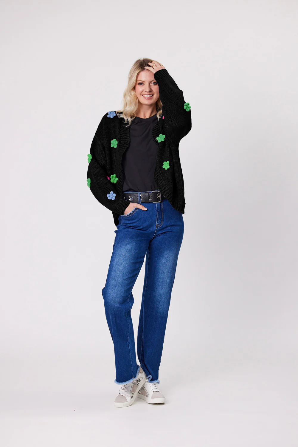 Lemon Tree Rosaline Cardigan - Black - Image 5