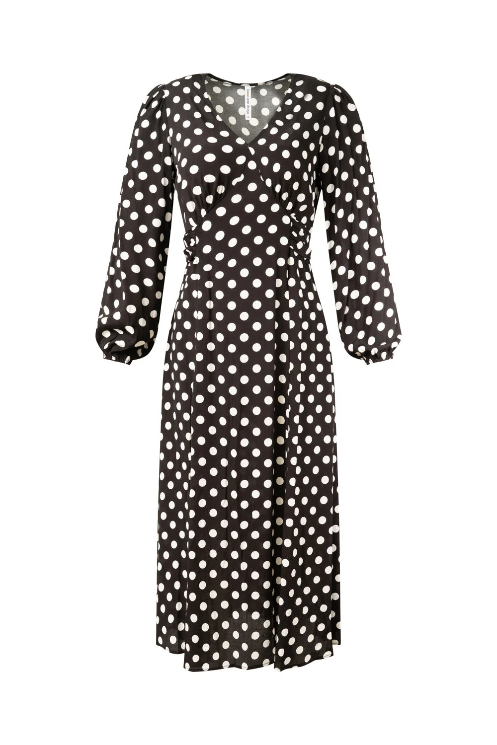 Lemon Tree Sabrina Dress White Polkadot