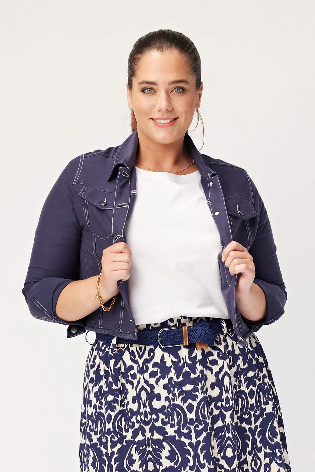 Lemon Tree Sadie Jacket - Navy