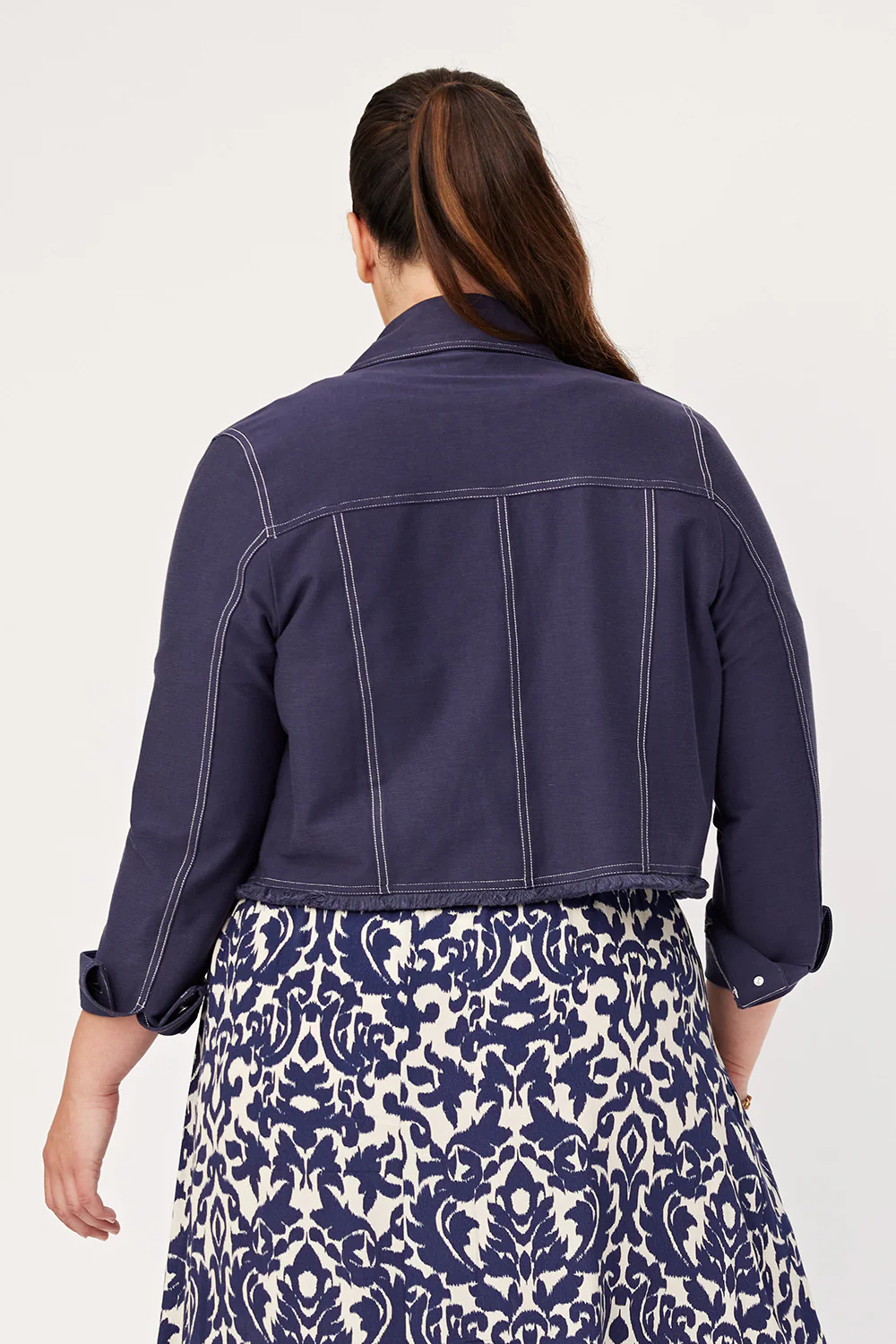 Lemon Tree Sadie Jacket - Navy - Image 4
