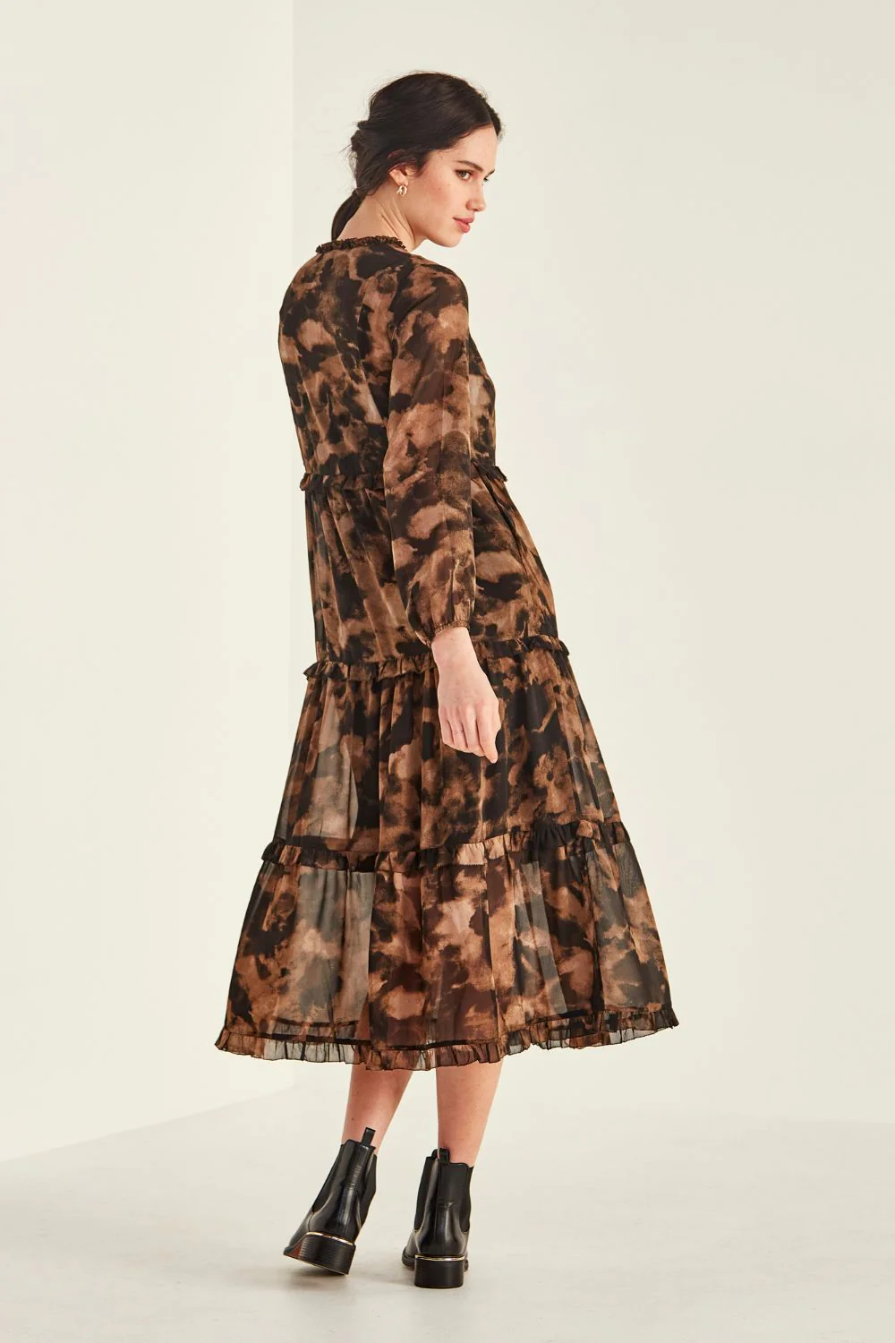 Lemon Tree Sarah Liana Dress and Slip - Mottled - Image 3