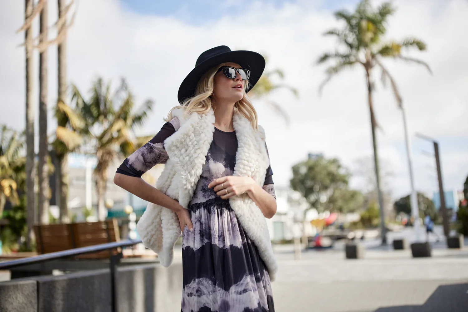 Lemon Tree Sarai Dress - Dark Clouds - Image 5