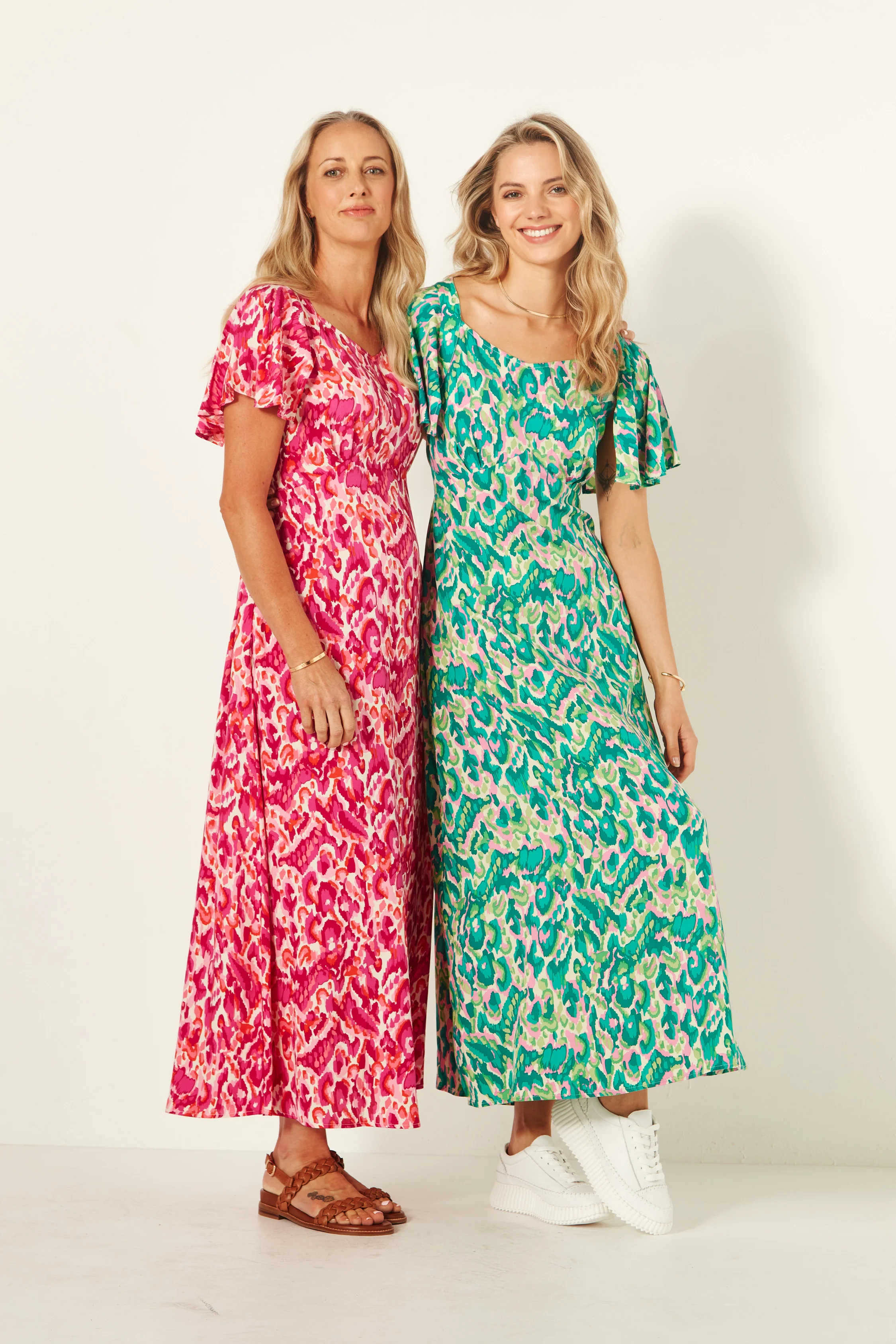 Lemon Tree Sylvia Dress - Berry Print - Image 3