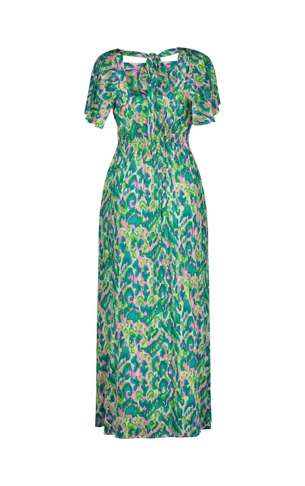 Lemon Tree Sylvia Dress - Teal Print - Image 6