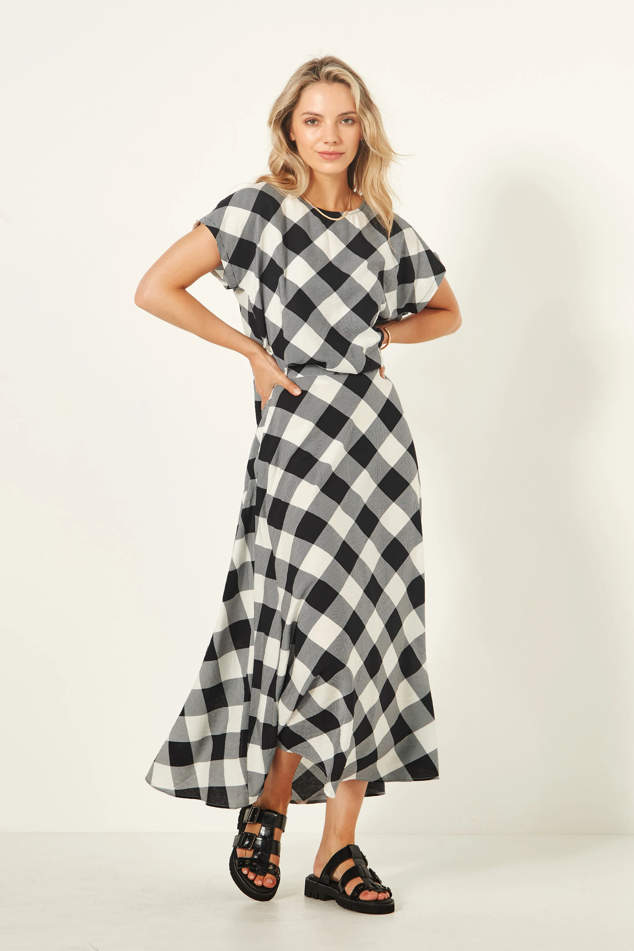 Lemon Tree Valeria Skirt Gingham