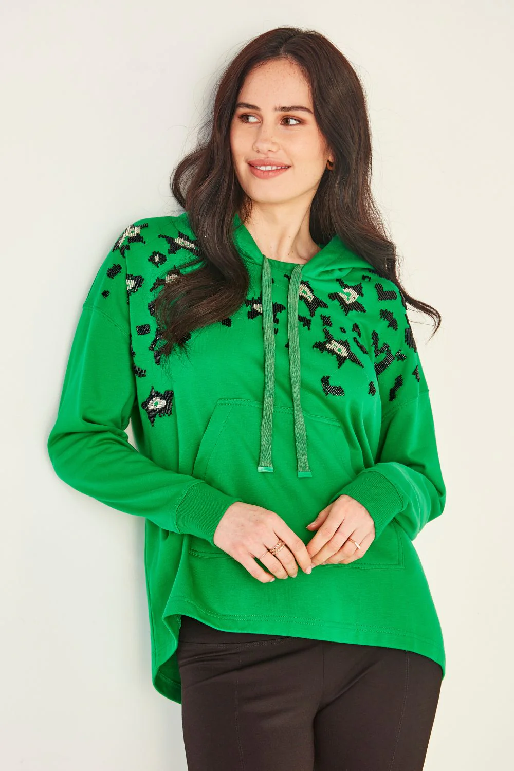 Lemon Tree Wilma Hoodie - Green