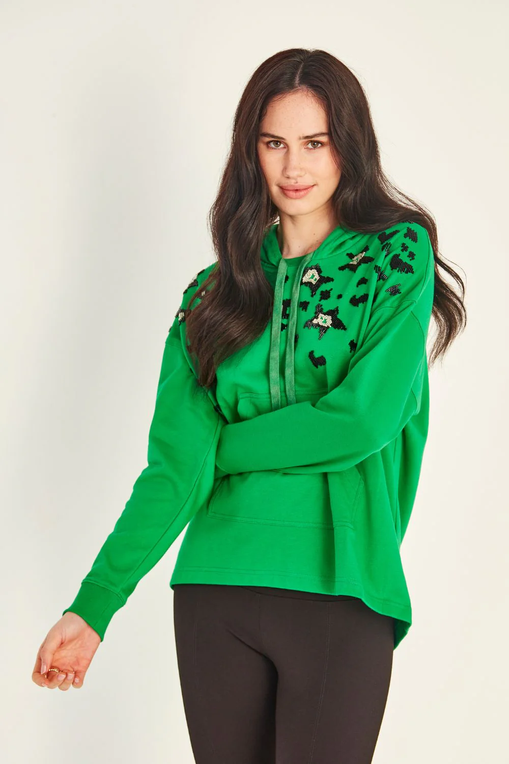 Lemon Tree Wilma Hoodie - Green - Image 2
