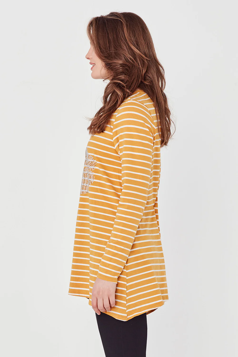 Lip Tee - Plain Gold( Not Stripe) - Image 4