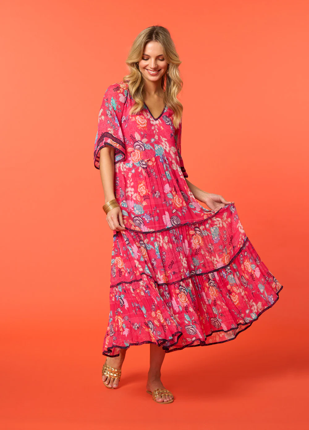 Loobies Story Aari Midi Dress