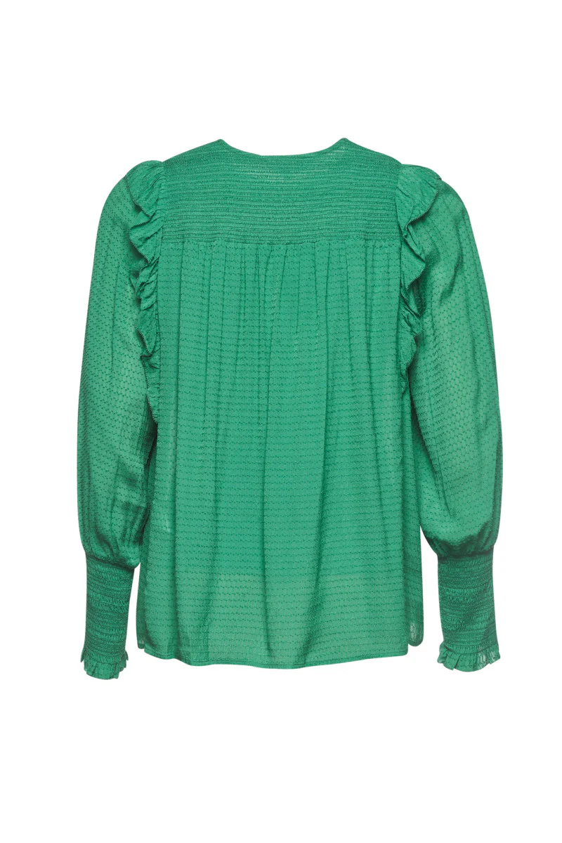 Loobies Story Allegra Blouse - Greenery - Image 2
