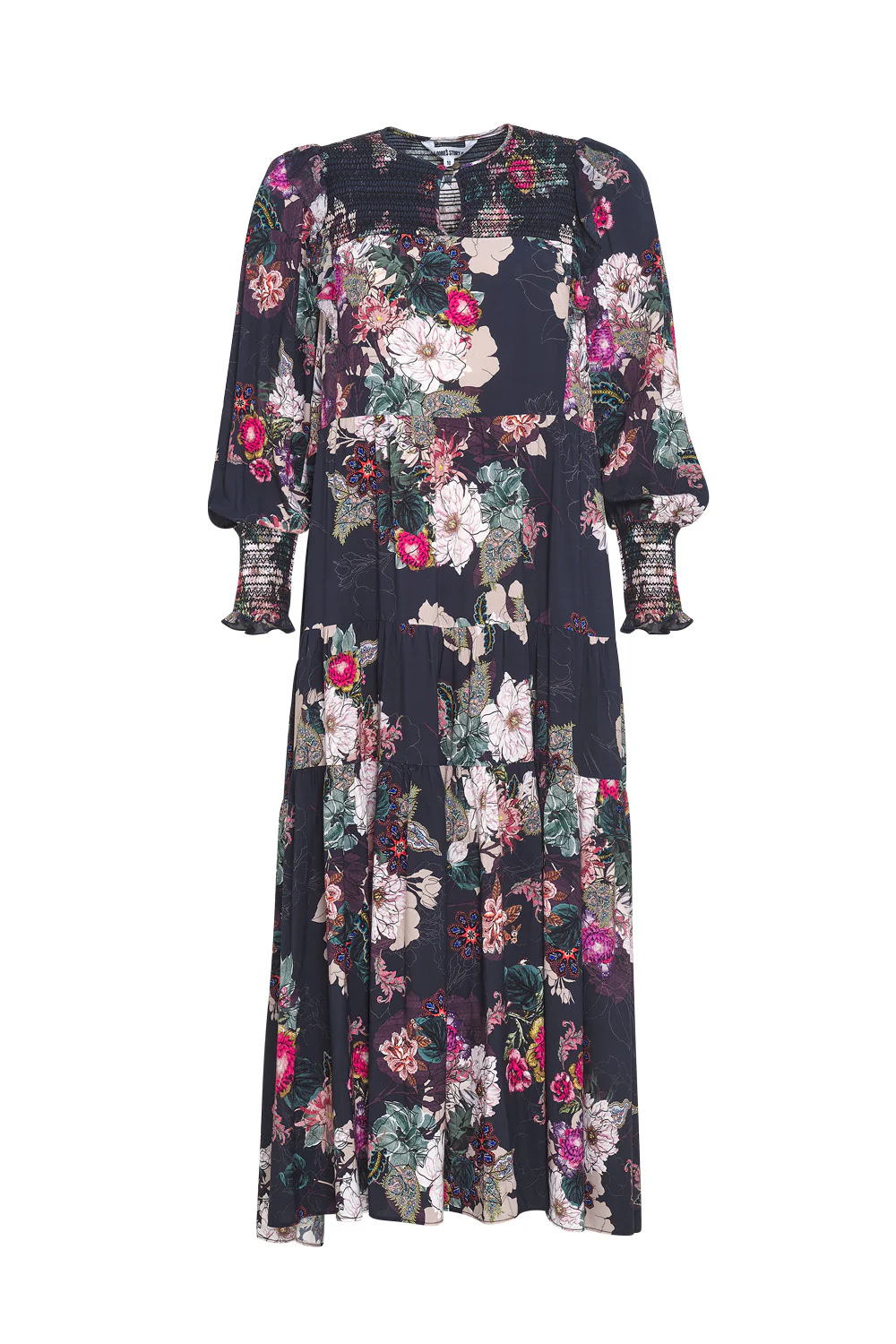 Loobies Story Amore Mio Midi Dress Indigo