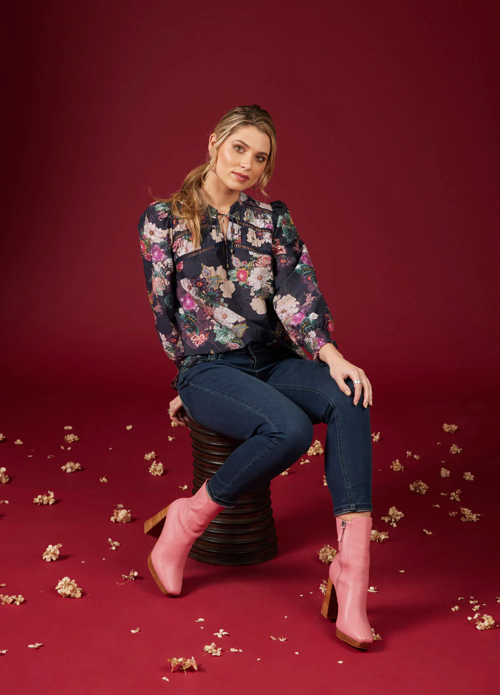 Loobies Story Amore Mio Top Indigo - Image 2