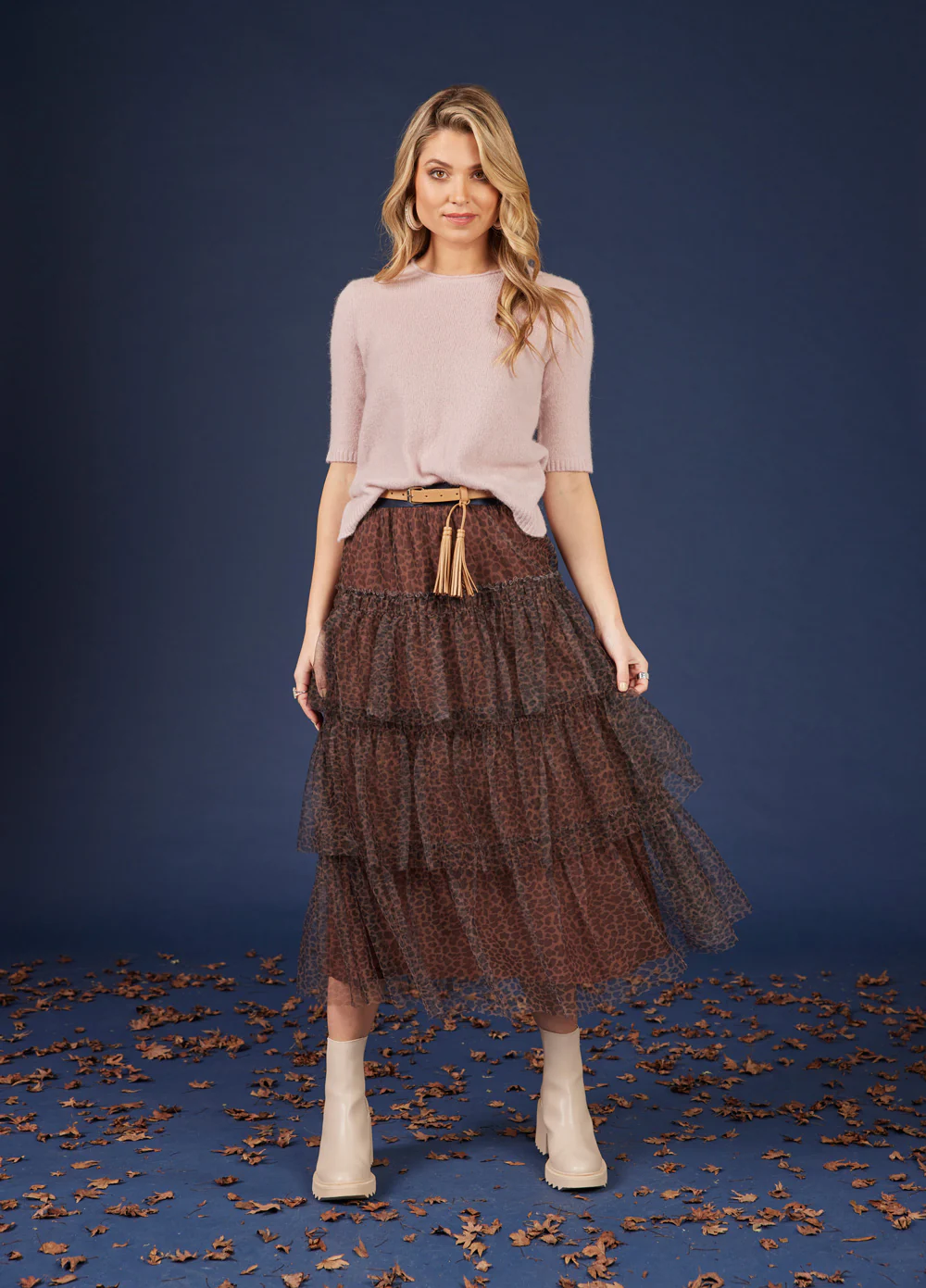 Loobies Story Amore Skirt -Blush Multi - Image 2