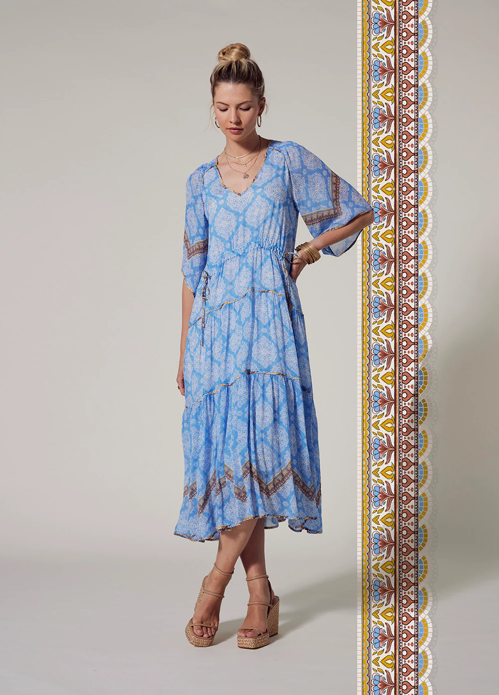Loobies Story Anacapri Midi Dress