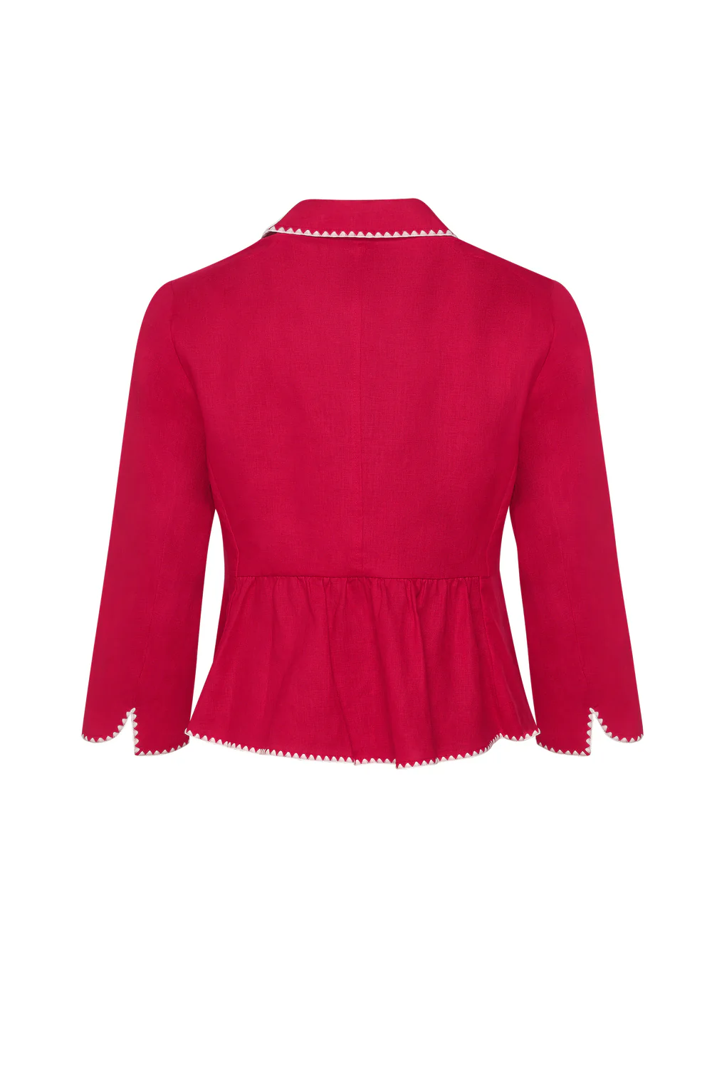 Loobies Story Andie Jacket - Scarlet - Image 3