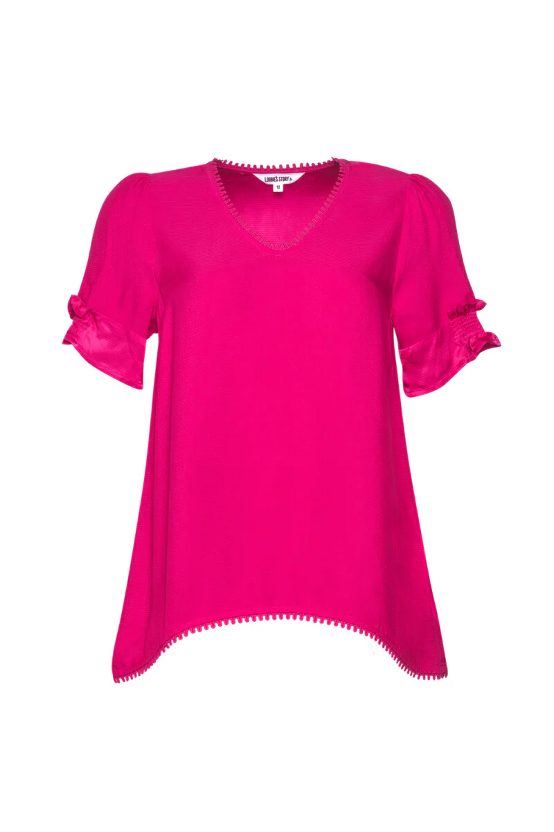 Loobies Story Andorra Top - Magenta
