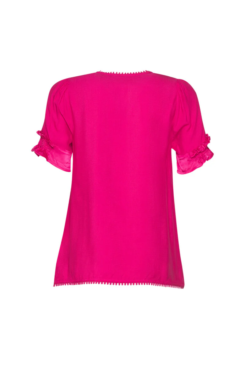 Loobies Story Andorra Top - Magenta - Image 2
