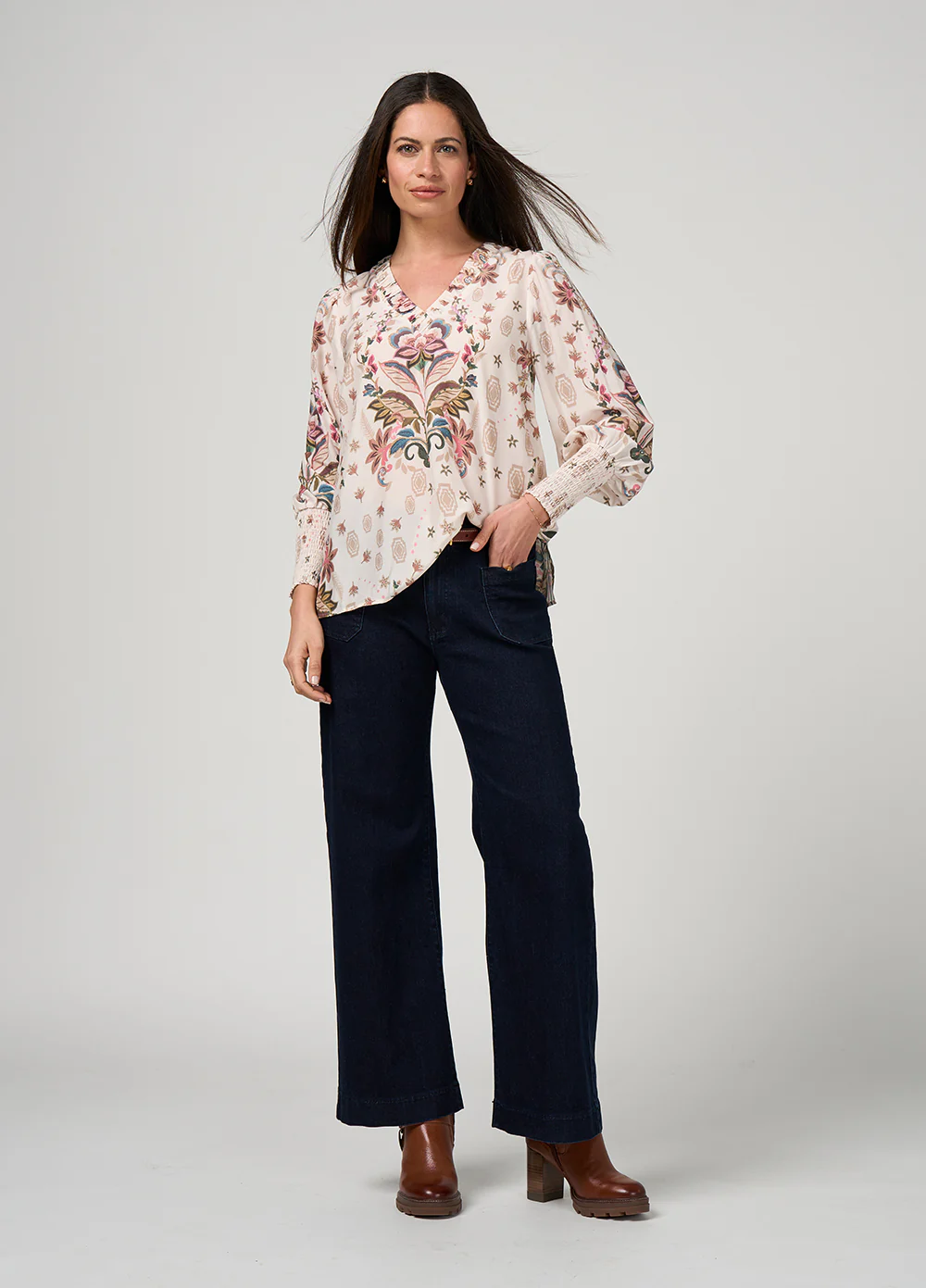 Loobie's Story Antoinette Blouse Bone - Image 3