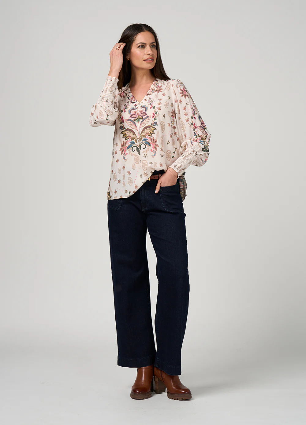Loobie's Story Antoinette Blouse Bone - Image 5