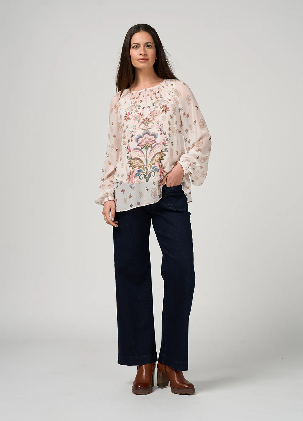 Loobie's Story Antoinette Top Bone - Image 3