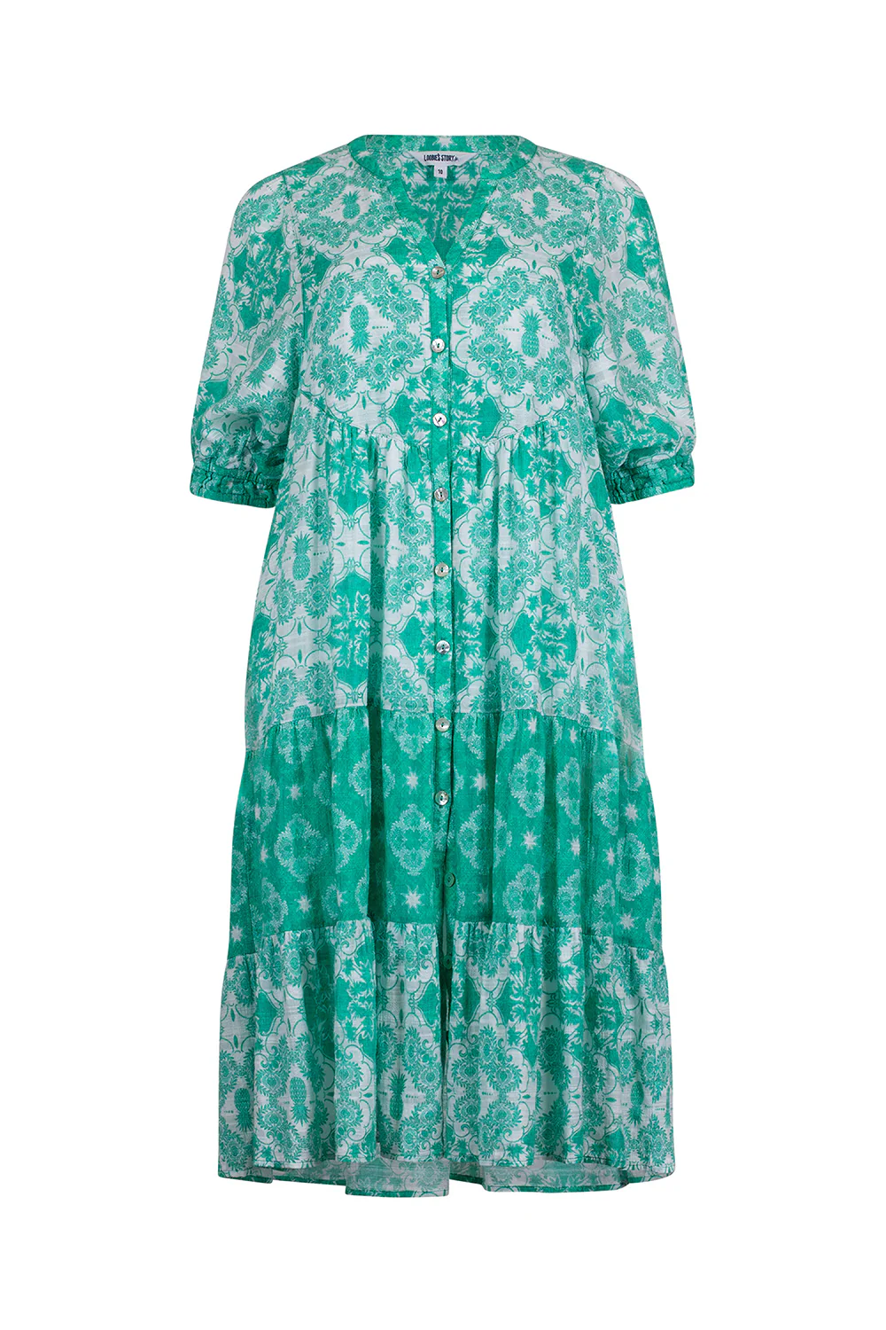 Loobies Story Aria Dress Spearmint Multi - Image 2