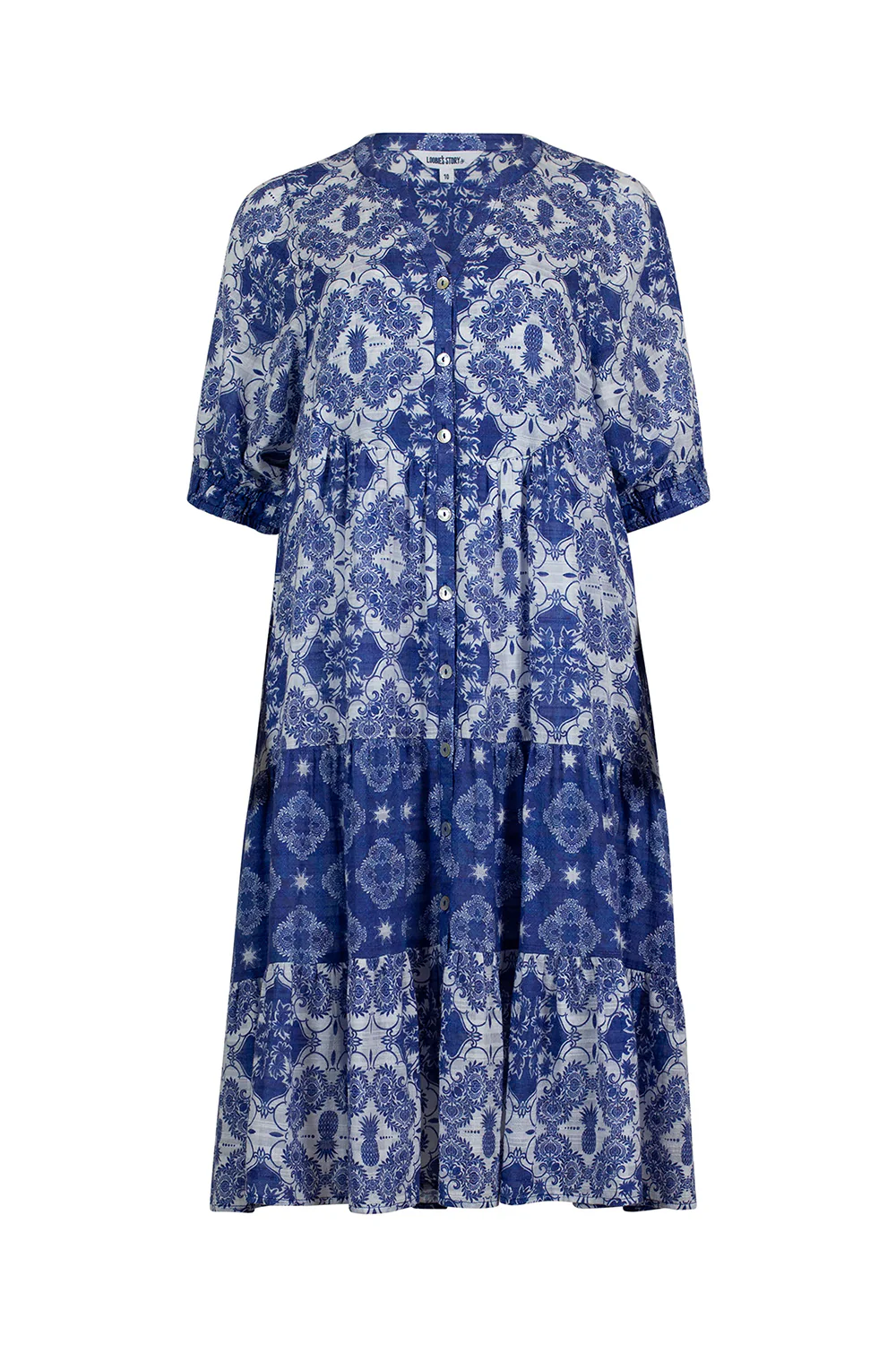 Loobies Story Aria Dress Cobalt Multi - Image 2