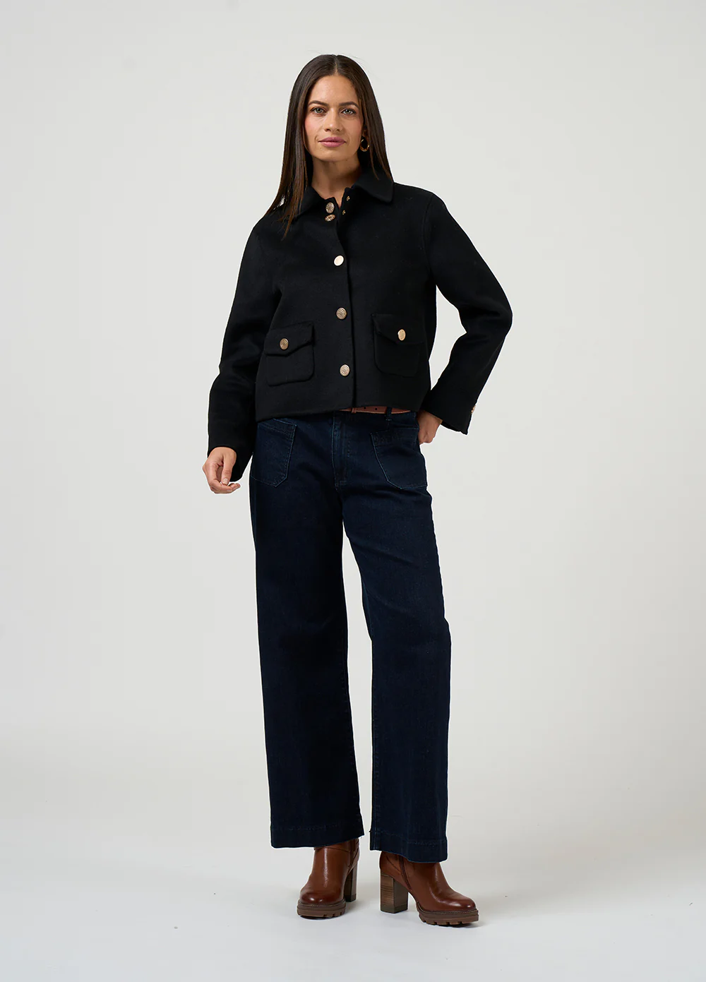Loobie's Story Aspen Jacket Black - Image 2