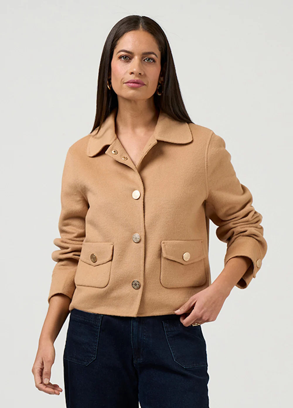 Loobie's Story Aspen Jacket Caramel