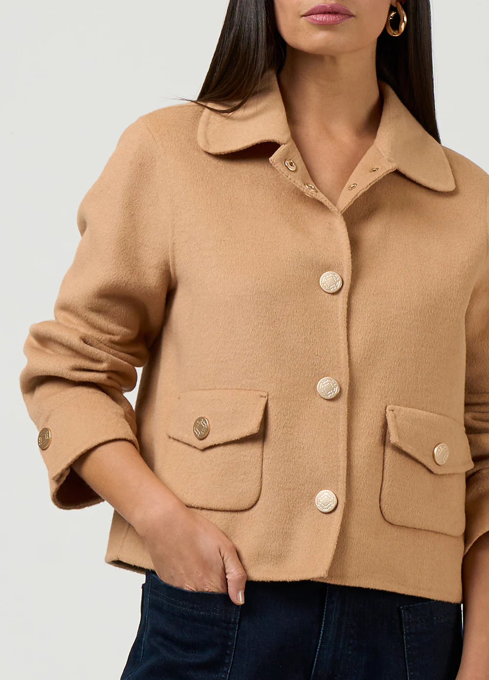 Loobie's Story Aspen Jacket Caramel - Image 2