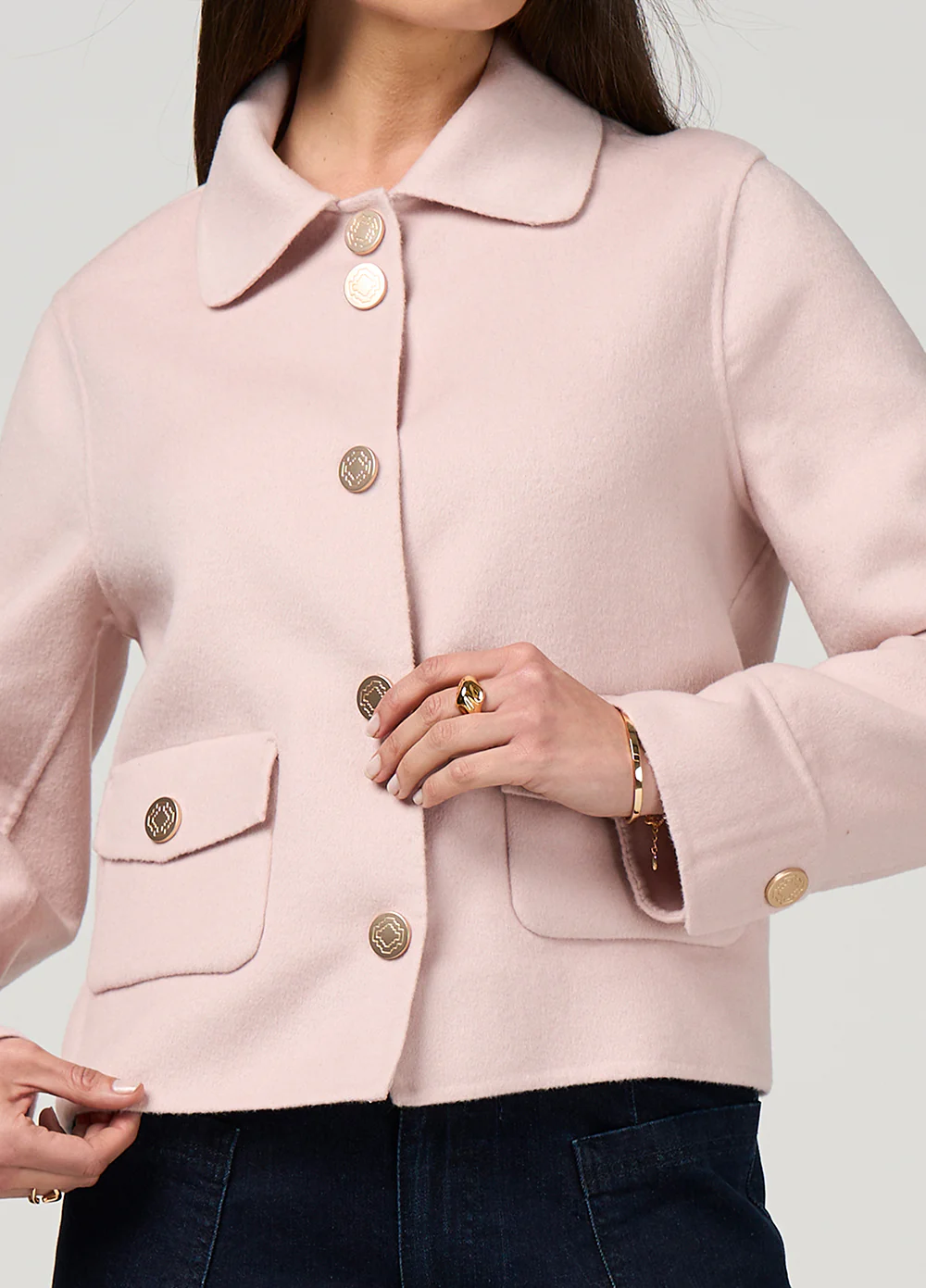 Loobie's Story Aspen Jacket Dusky Blush - Image 2