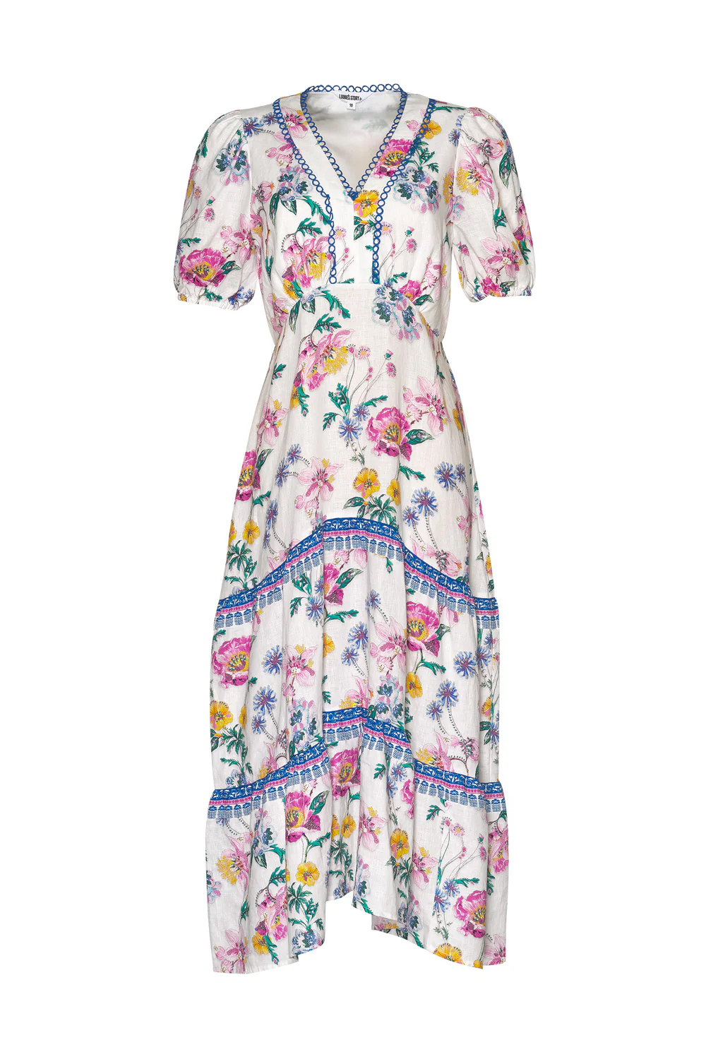 Loobies Story Bejewelled Midi Dress