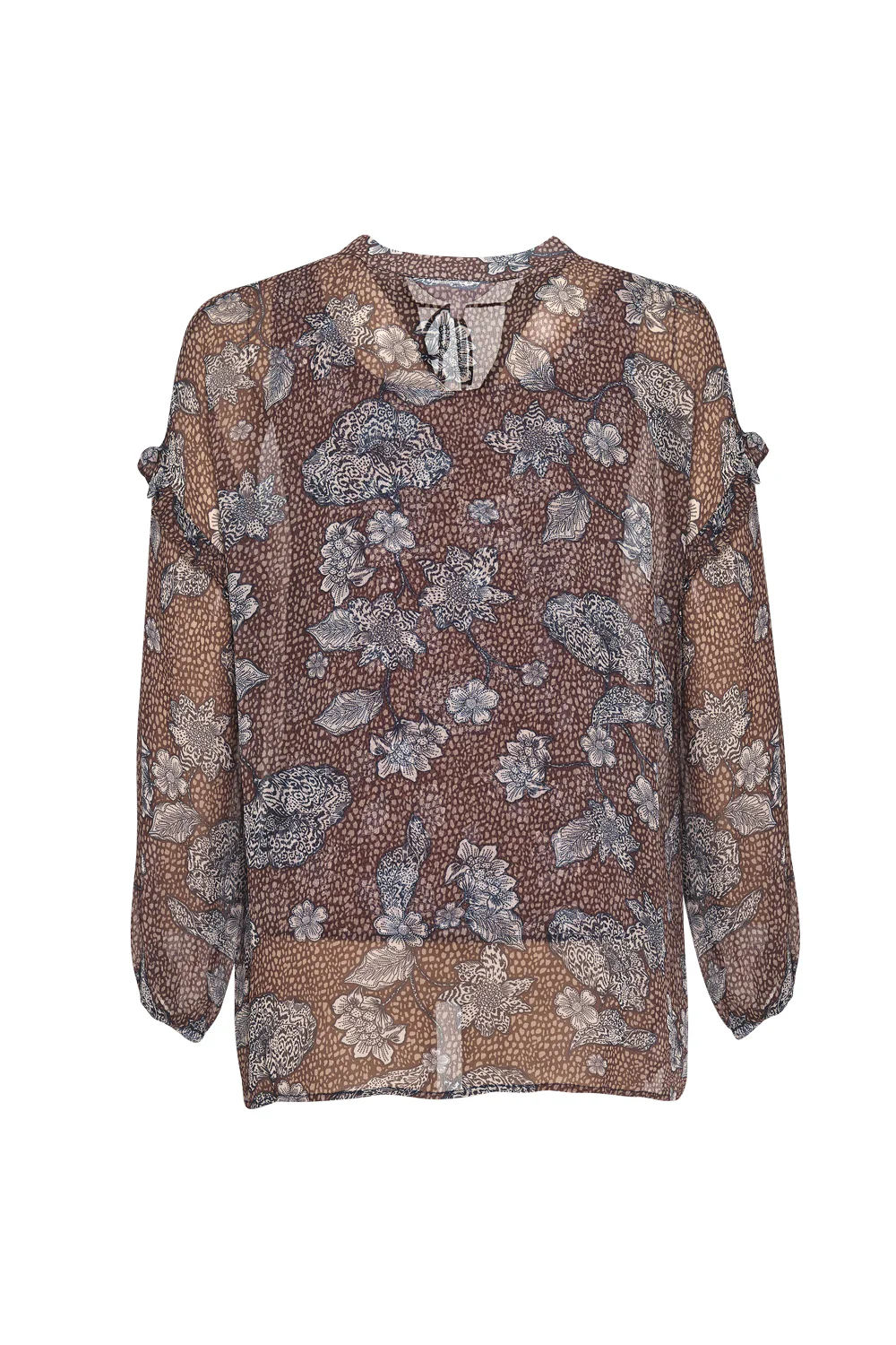 Loobies Story Besotted Blouse Chocolate - Image 5