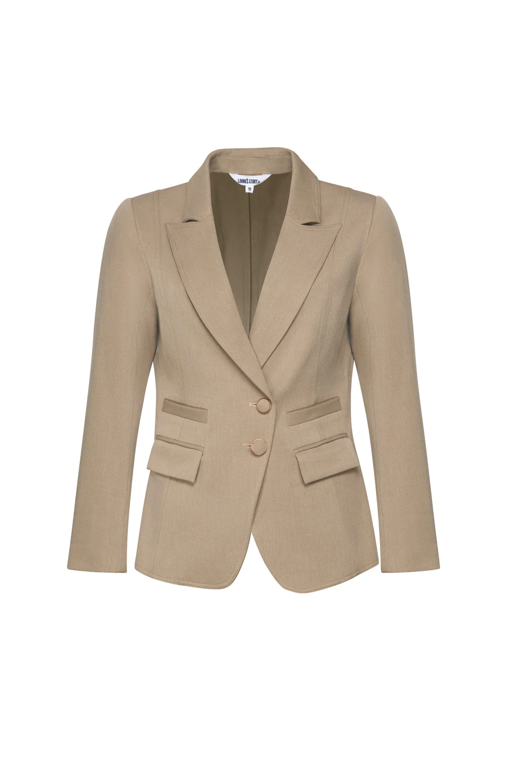 Loobies Story Bethany Blazer - Taupe - Image 3