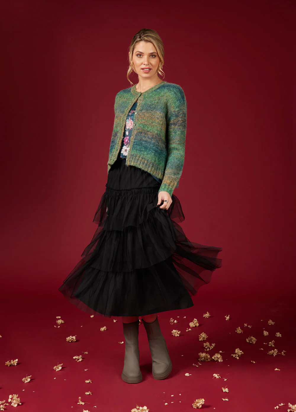 Loobies Story Bliss Skirt-Black - Image 2