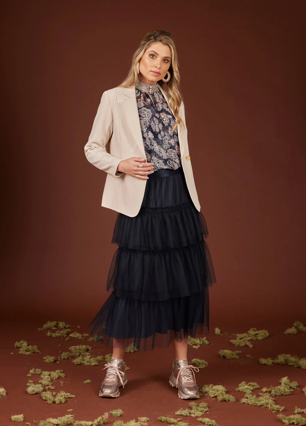 Loobies Story Bliss Skirt Indigo - Image 5