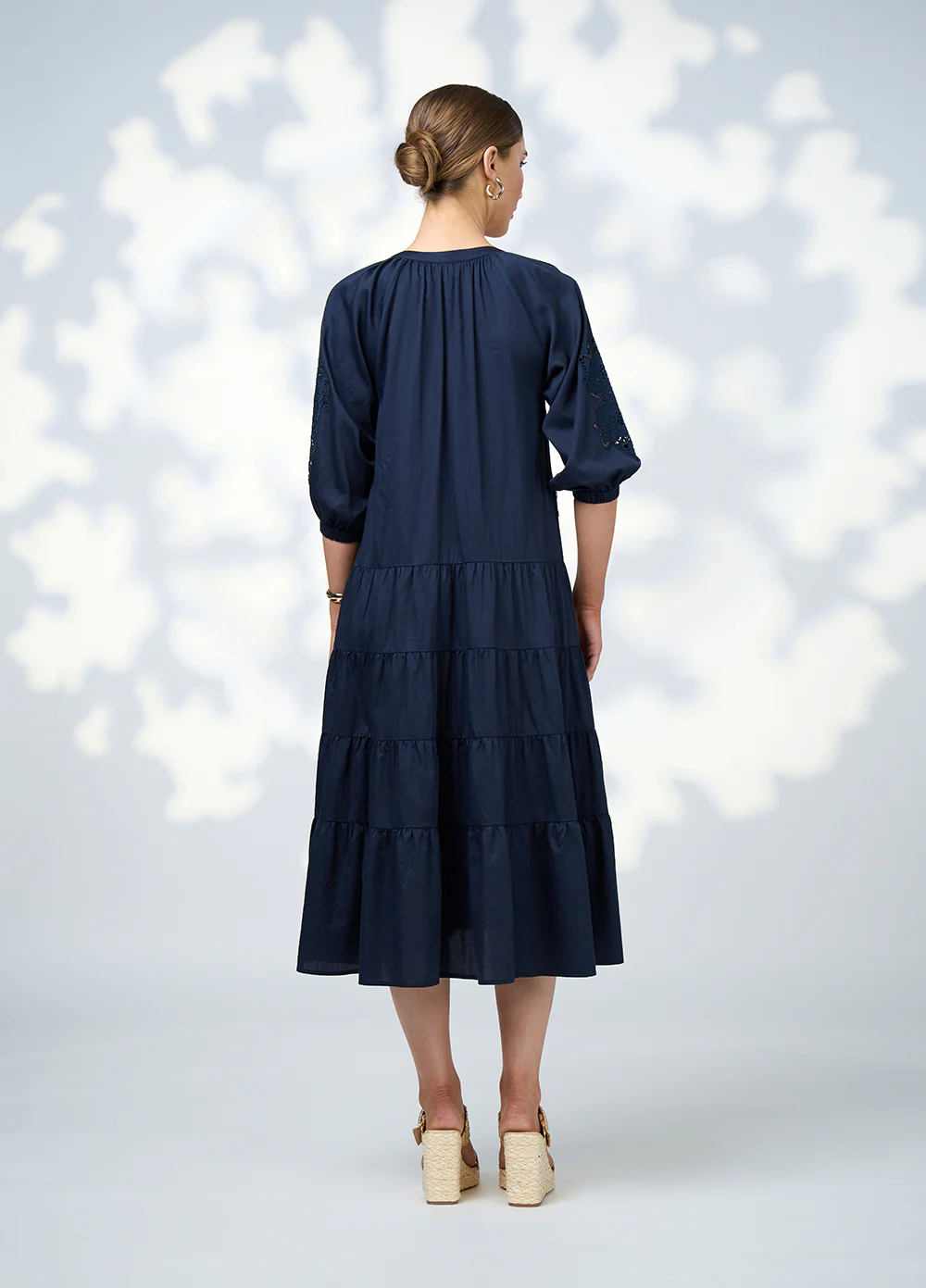 Loobie's Story Cali Midi Dress - Indigo - Image 3