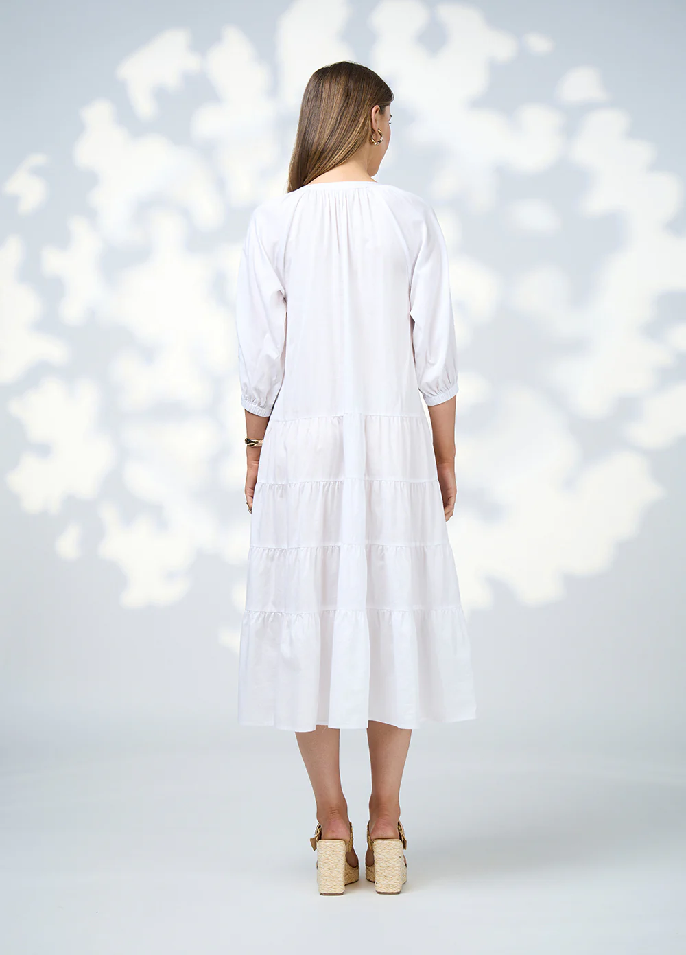 Loobie's Story Cali Midi Dress - White - Image 6