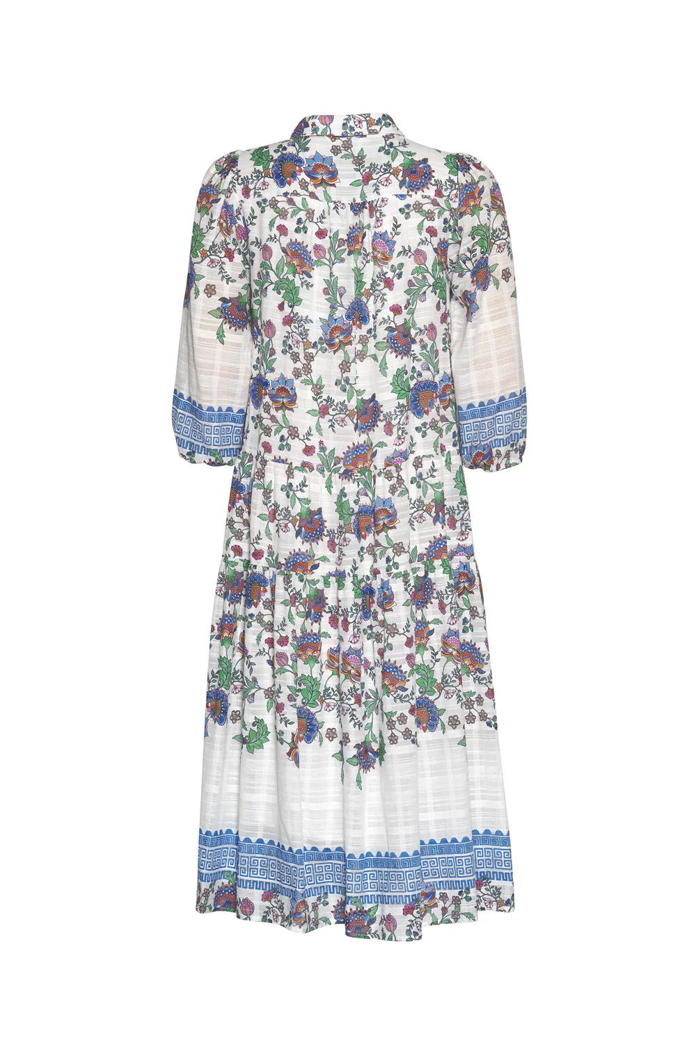 Loobies Story Calliope Shirt Dress - White Multi - Image 2