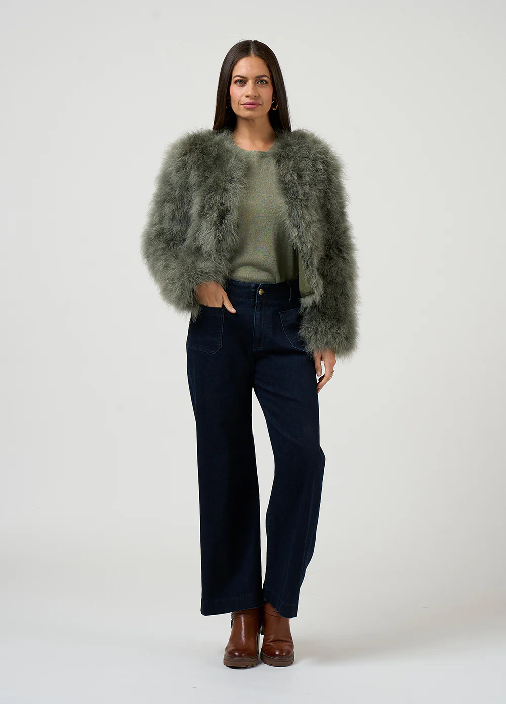 Loobie's Story Carlo Jacket Sage - Image 3