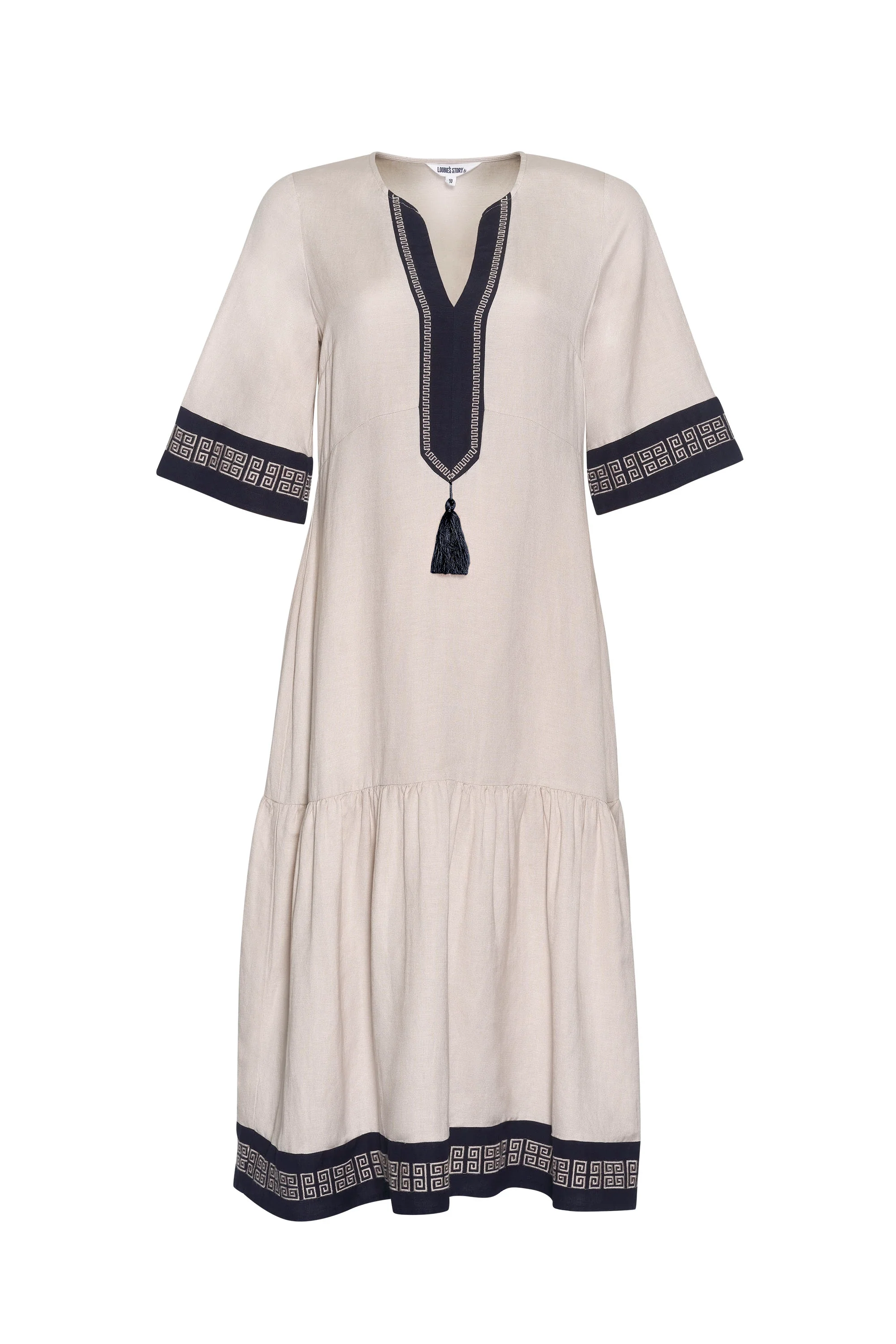 Loobies Story Clio Dress Bone