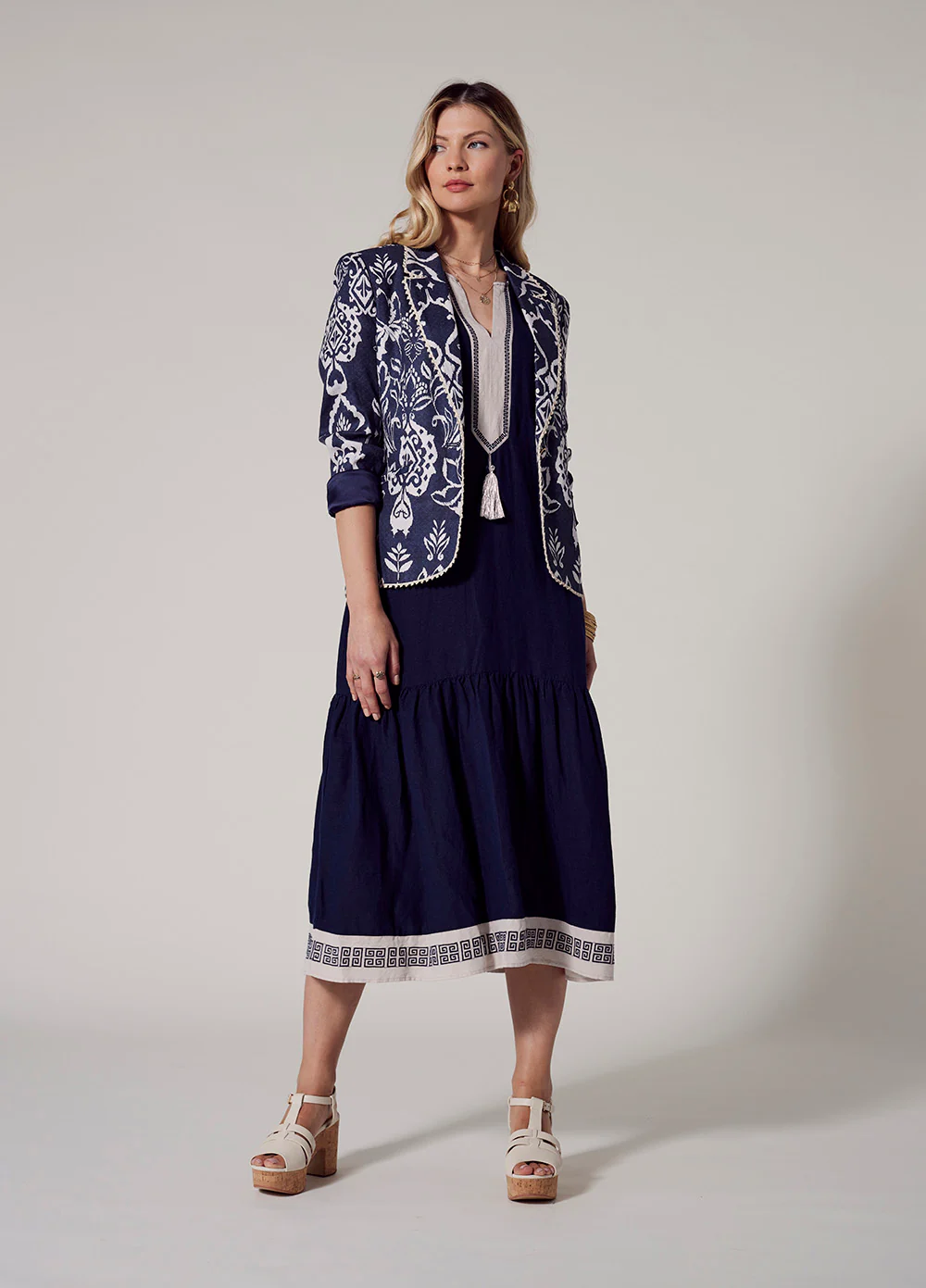 Loobies Story Clio Dress Indigo - Image 6