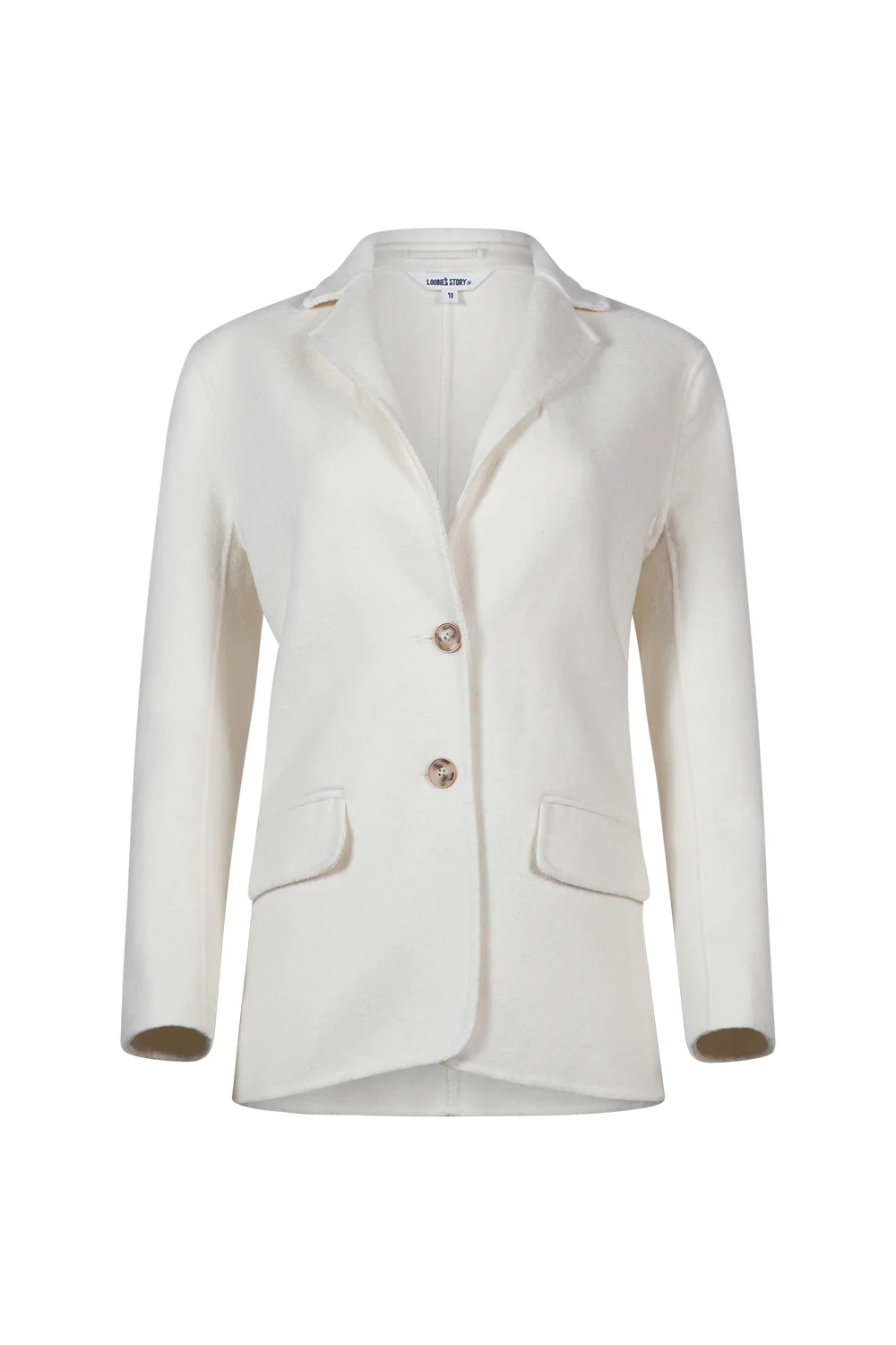 Loobies Story Conrad Blazer-Winter White - Image 2
